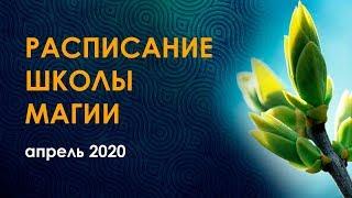 Расписание школы рунической магии Велимиры на апрель 2020. Обзор курсов онлайн.