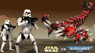 STAR WARS vs WARHAMMER 40K: Galactic Empire vs Legion of Khorne - Men of War: Assault Squad 2