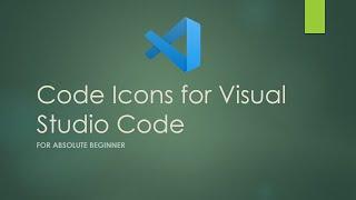 #5 Code Icons Extension for Visual Studio Code | Code with MMAK