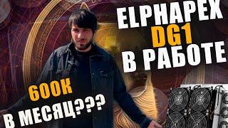 МАЙНИНГ В КОНТЕЙНЕРЕ  ELPHAPEX DG1 600к в месяц ?! | Биткоин 66000 $ Майнинг база. #btc #business