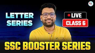 SSC 2025 | SSC Reasoning | Letter Series | SSC Booster Series | Class-06 | Reasoning By Piyush Sir