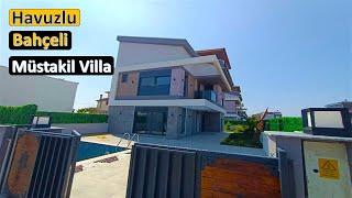 --SATILDI--Didimde Havuzlu Bahçeli Müstakil Satılık Villa/Didim Satılık Villa/Didim Emlak/Villa Turu