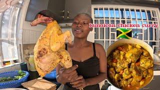 FIRST TIME PREPARING JAMAICAN CHICKEN CURRY FOR MY AFRICAN FAMILY ||THE BEST RECIPE EVER