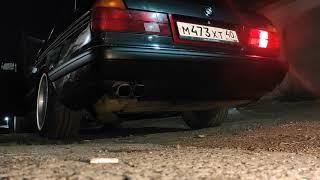 Выхлоп на моей BMW 730i с M60 | New exhaust from my BMW 730i with M60