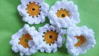 Двухъярусная РОМАШКА CAMOMILE Crochet