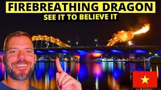 Da Nang, DRAGON BRIDGE Vietnam   A FIRE-BREATHING Dragon You MUST See to BELIEVE!