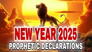  POWERFUL PROPHETIC DECLARATIONS FOR BREAKTHROUGHS, HEALING, AND DIVINE FAVOR IN 2025 