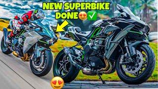 New SUPERBIKE Done | Kawasaki H2 Coming | Surprise Reveal Superbike    Preparation for Ladakh Ride