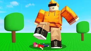 ROBLOX RAGDOLLS But I'm TOO BIG..