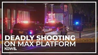 1 dead after being shot on TriMet MAX platform in Portland