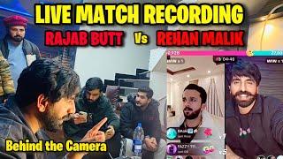 Rajab Butt Vs Rehan Malik Tiktok Live Match | Match k bad mera account ban ho gya  | Rehan Malik