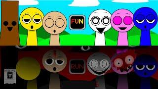 Sprunki but No Accessories 🫨 incredibox sprunki animation