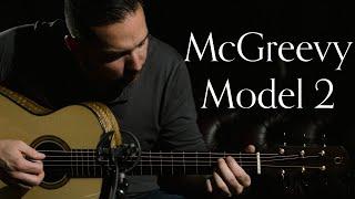 McGreevy Model 2, Figured Myrtle & Torrefied Swiss Moon Spruce | Carl Miner