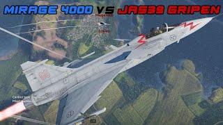 Mirage 4000 VS Gripen | Warthunder