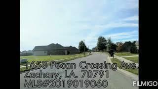 1653 Pecan Crossing Ave. Zachary, LA. 70791