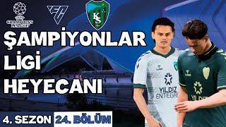 Kocaelispor Şampiyonlar Liginde İlk Maçı | Trendyol Süperlig Kocaelispor FC 25 Kariyeri 24.Bölüm