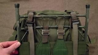 Austrian Alice pack modification for Swedish  LK35 frame