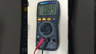Testing : working current