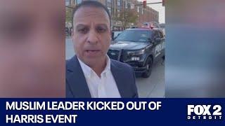 Former Democratic candidate for Congress kicked out of Harris event