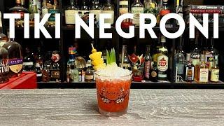 Tiki Negroni: A Tropical Twist on a Classic Cocktail