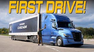 I Check Out and DRIVE the New Freightliner Cascadia: Here's Why This New Truck is a HUGE Deal!