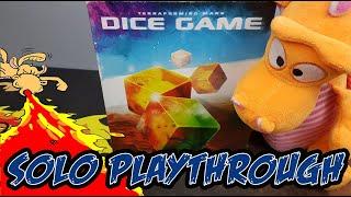 Terraforming Mars: Dice Game -  Solo Playthrough