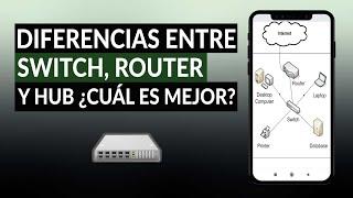 Diferencias Entre Switch, Router y Hub: ¿Cómo Funcionan? ¿Cuál es Mejor, Ventajas y Desventajas?