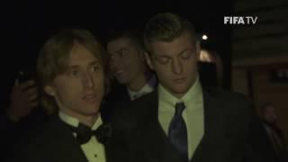 EXCLUSIVE BACKSTAGE FOOTAGE - THE BEST FIFA FOOTBALL AWARDS 2016