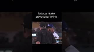 Dave Roberts gets ejected after Ohtani is plunked. #Dodgers #Padres #MLB #california #rivalry