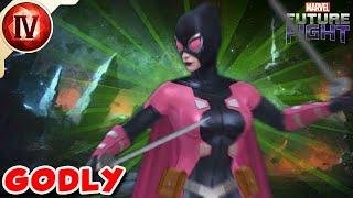 INSANE DAMAGE?! GWENPOOL TIER 4 SHOWCASE!! - Marvel Future Fight