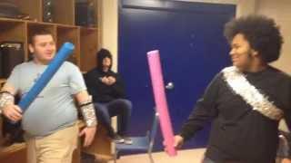 Best Lightsaber Fight ever!: Jedi Knight Whopper Vs Darth Dudz