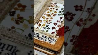 Junk Journal January hosted by @megjournals. Making my journal cover.