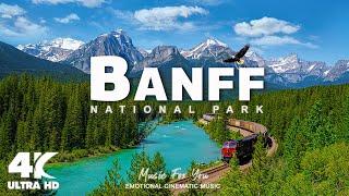 Banff National Park (4K UHD) - Scenic Relaxation Film with Epic Cinematic Music