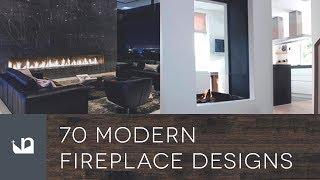70 Modern Fireplace Designs