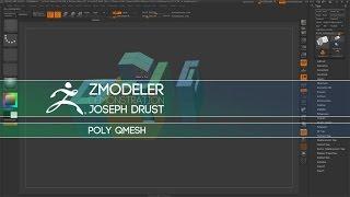 ZBrush ZModeler Polygon Actions - Poly QMesh