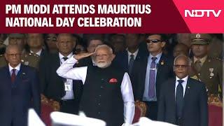 PM Modi In Mauritius | PM Narendra Modi Attends Mauritius National Day Celebration