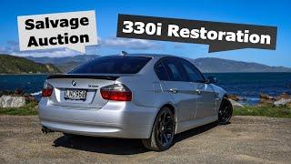 Rescuing and Restoring a Damaged BMW 330i E90