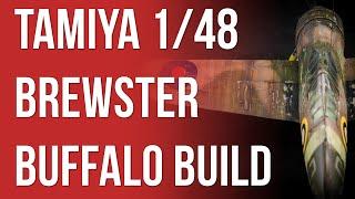 Tamiya 1/48 Brewster Buffalo Chairty Build