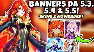 VAZOU OS BANNERS DAS PRÓXIMAS ATUALIZAÇÕES, SKINS F2P & ARTEFATOS EM DOBRO