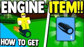 *NEW* RARE ENGINE ITEM!! | Build a Boat for Treasure ROBLOX