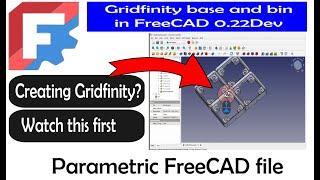 GridFinity Parametric File #freecad #cad #design