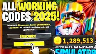 *NEW* ALL WORKING CODES FOR TOWER DEFENSE SIMULATOR IN 2024! ROBLOX TOWER DEFENSE SIMULATOR CODES