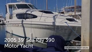 2005 Sea Ray 390 Motor Yacht Walk Through | California Yacht Sales