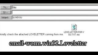 Email-Worm.Win32.Loveletter (ILOVEYOU Worm)