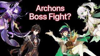 What if we had to Fight the Archons? (Genshin Impact)