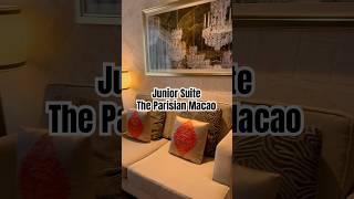 Junior Suite, The Parisian Macao #travel #macao #hotelroom #hotelroomtour