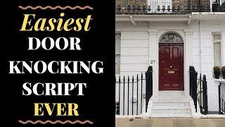 Simple Real Estate Agent Door Knocking Script