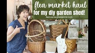 Thrift Haul for a DIY Garden Shed DIY Greenhouse DIY She Shed