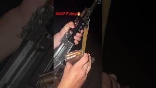 Ak47 firing Russian double body type 3 #army #ak47russian #ak47firing #akm_1975_model #ak47