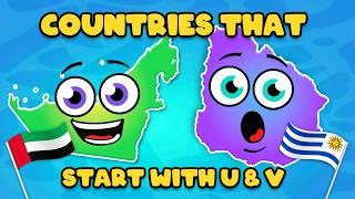 Explore Countries That Start with U Or V! | KLT Geography